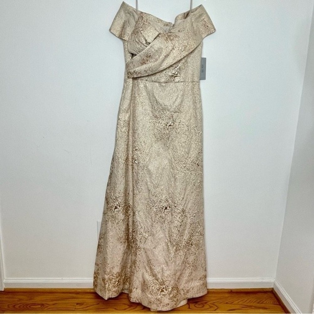 Elegant Cream Off-Shoulder Dress